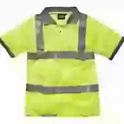 High Visibility Safety Polo Shirt